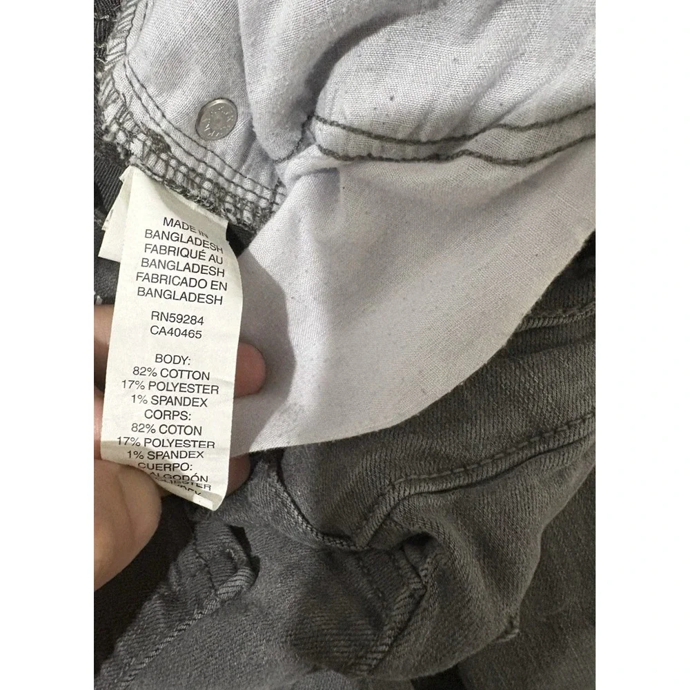 THE CHILDRENS PLACE SIZE 8 GIRLS JEANS STRETCH‎ SUPER SKINNY GRAY DENIM